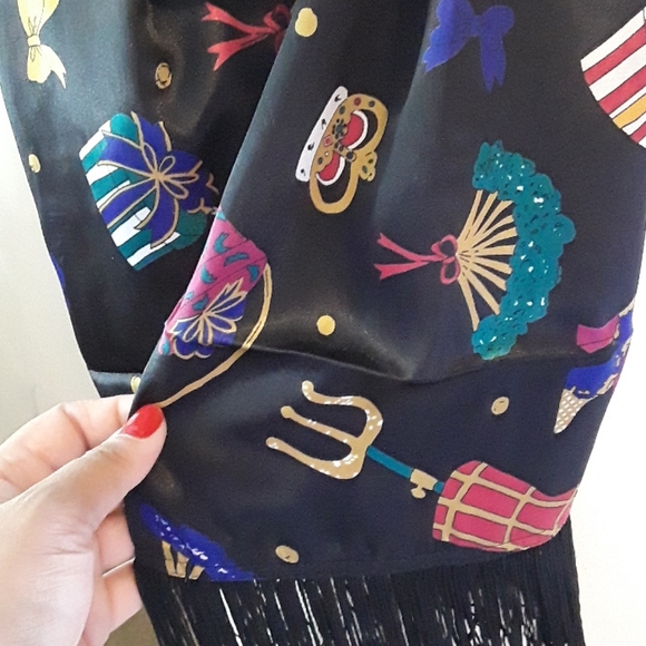 Vintage Diane Von Furstenburg DVF scarf NWT - Picture 6 of 8